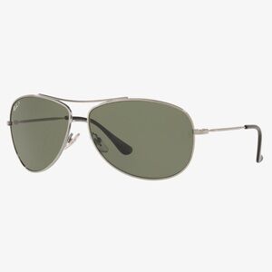 Ray-Ban Aviator RB3293 Silver Sunglasses with Grey Lenses